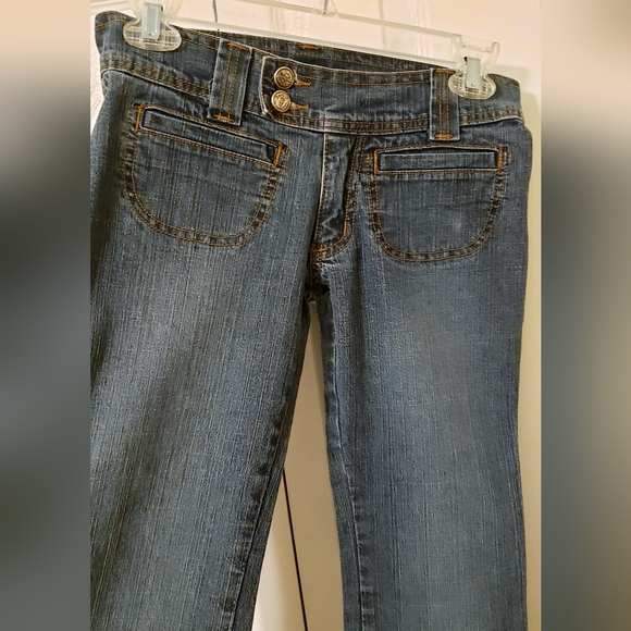 90's Jeans Super Lowcut Flares - Picture 5 of 11